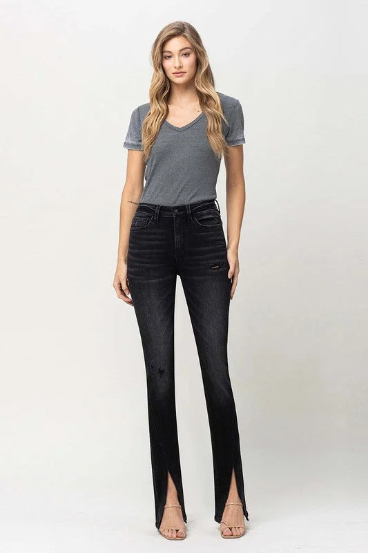High Rise Slim with Slanted Slit Designer unclassified dresses