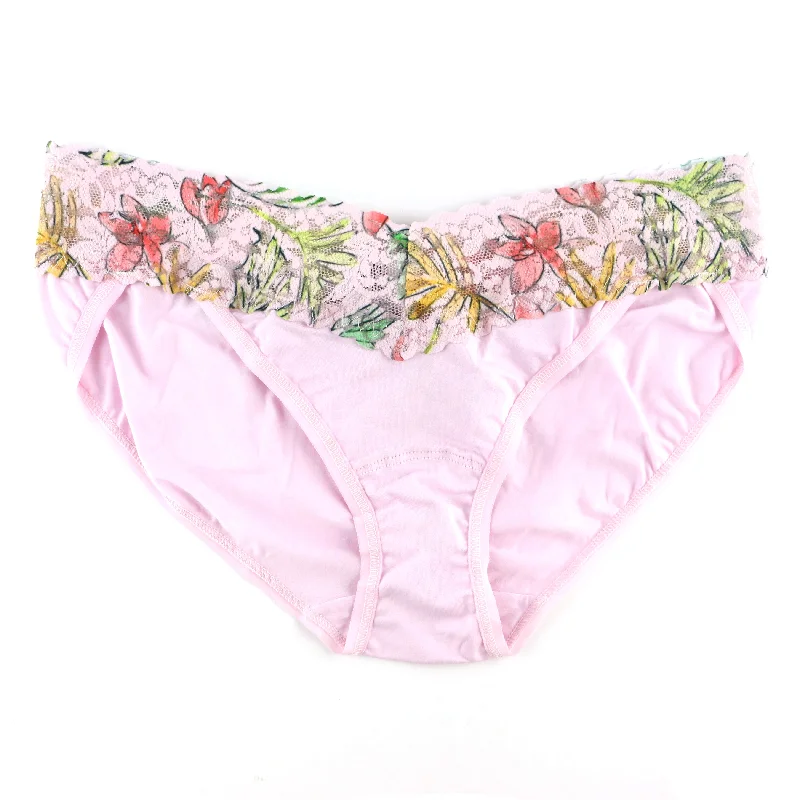 Cotton V-Kini | Island Pink/Lovely Leaves Festival unclassified dresses