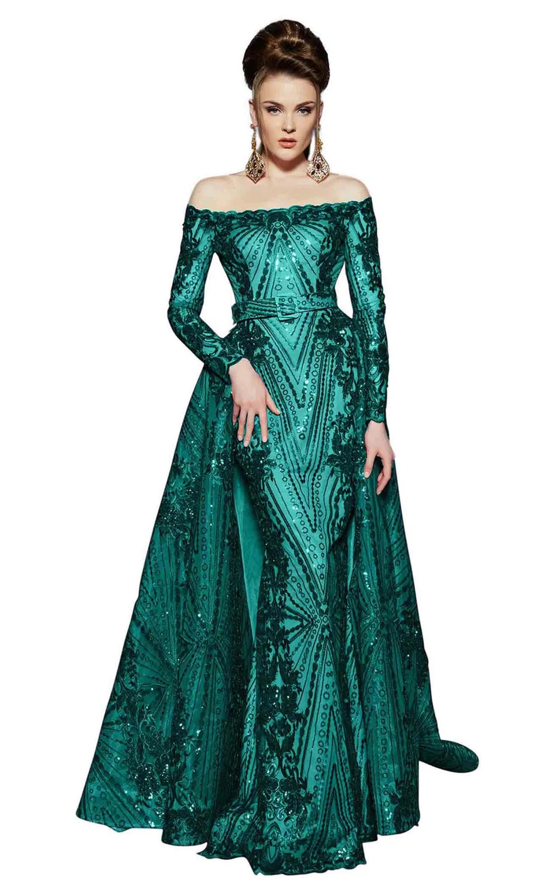 MNM COUTURE 2440 DRESS Tiered unclassified dresses