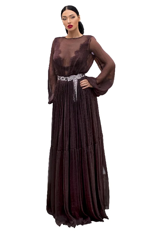 Tarik Ediz 93894 Dress Denim unclassified dresses