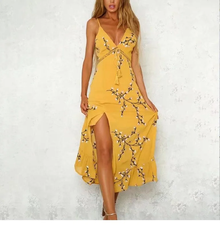 RIGHT OFF THE VINE SUNDRESS Monochrome unclassified dresses