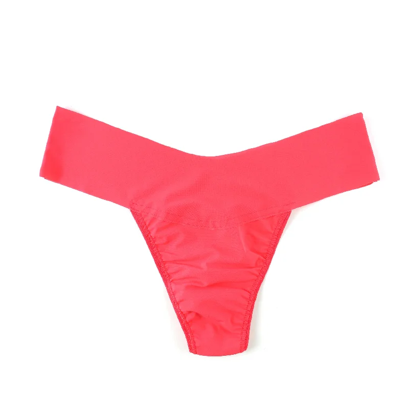 Breathesft Natural Rise Thong | Vivid Coral Cocktail unclassified dresses