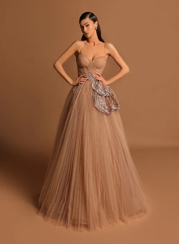 Tarik Ediz 98558 Dress Polka dot unclassified dresses