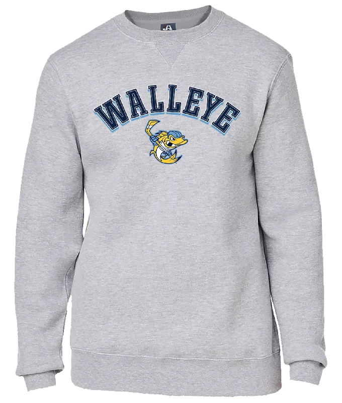 Toledo Walleye Premium Fleece Crewneck Cozy Sweatshirts for Fall