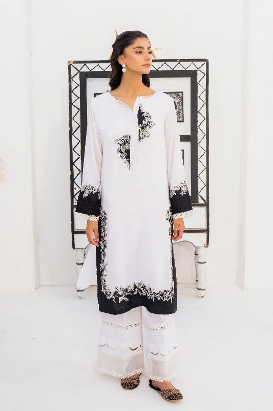 2PC - Embroidered Textured Lawn Suit