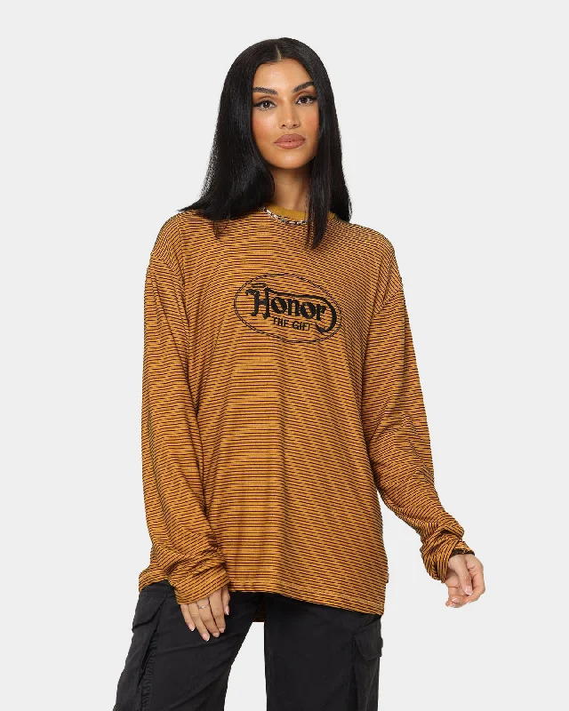 Honor The Gift Lo-Fi Long Sleeve T-Shirt Mustard