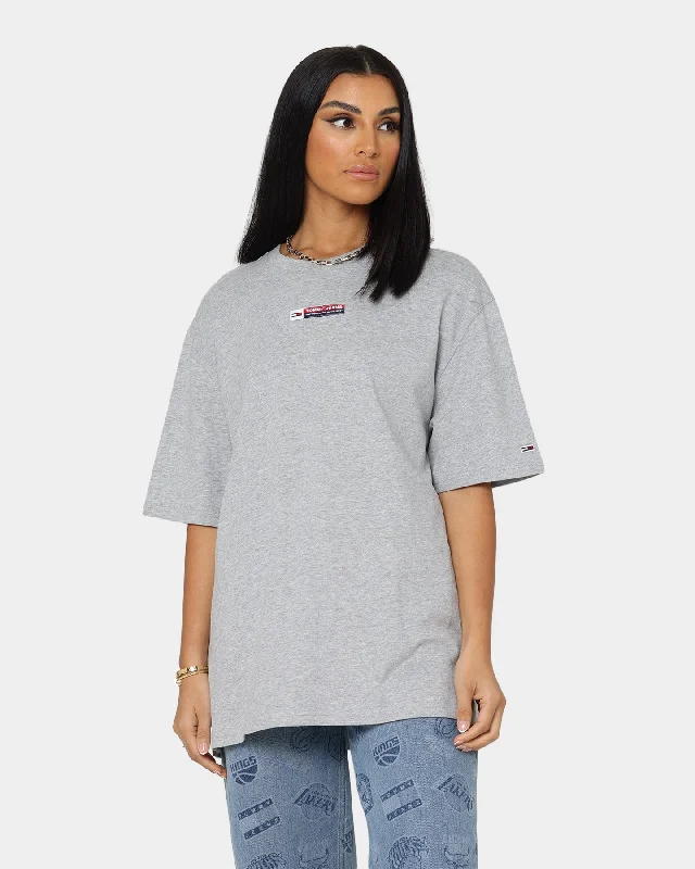 Tommy Jeans Skate Heritage T-Shirt Light Grey Heather