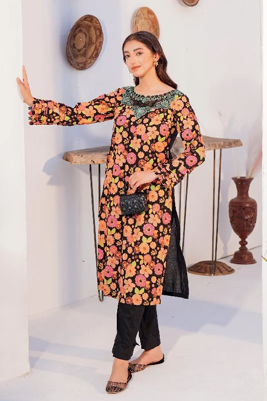 2PC - Printed Cotton Lawn Suit