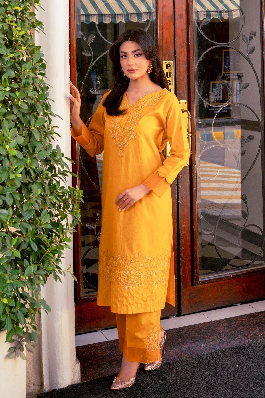 2PC - Embroidered Cotton Lawn Suit