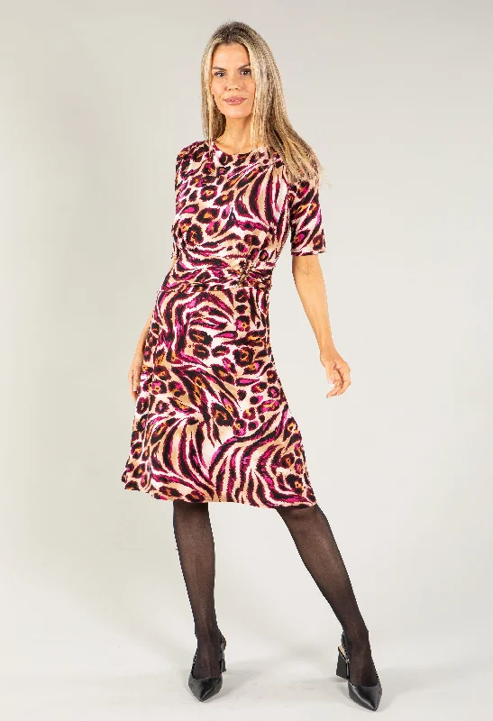 Leo Print Dress