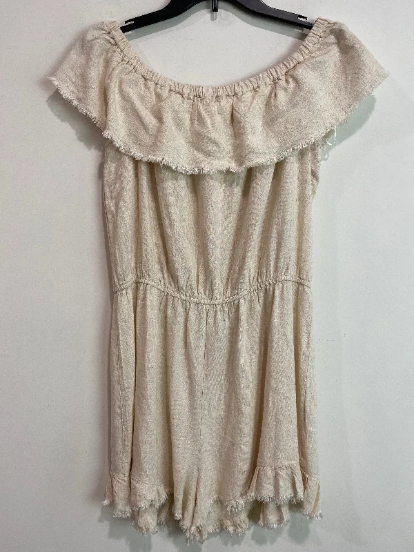 Beige Romper Umgee, Size L