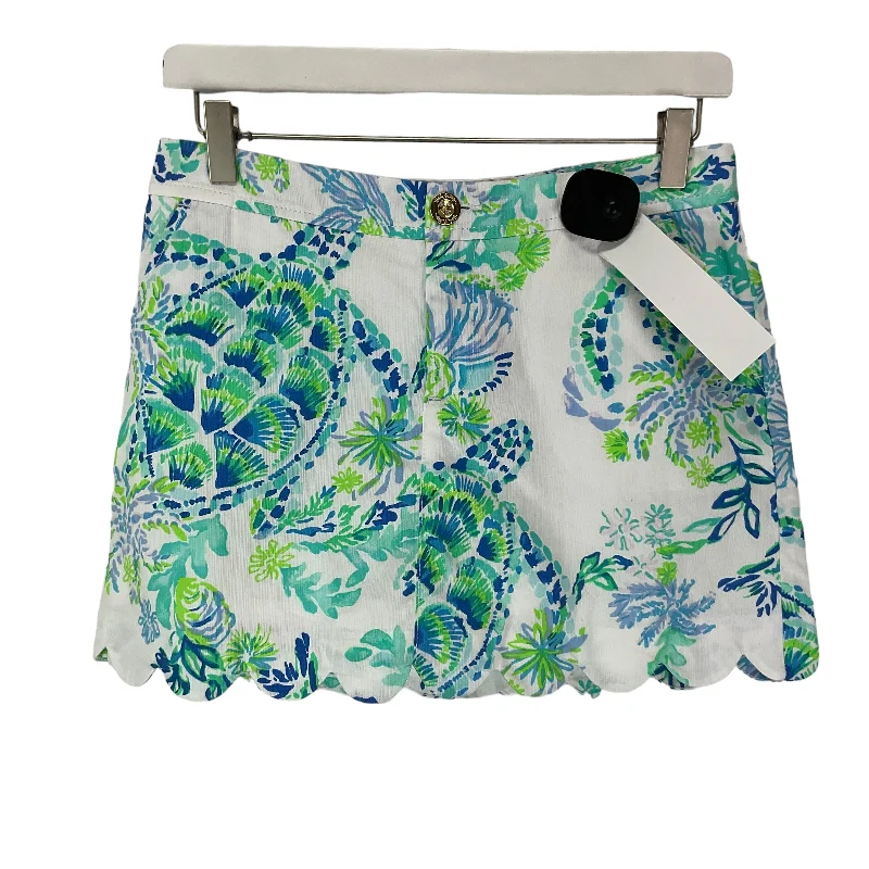 Blue Skort Designer Lilly Pulitzer, Size Xs Lounge unclassified skirts