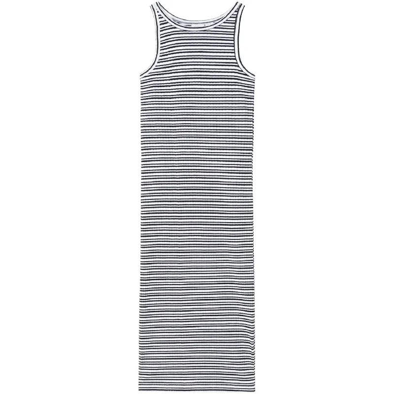 Name It Bright White Black Hobine Maxi Tank Dress Shein maxi dresses