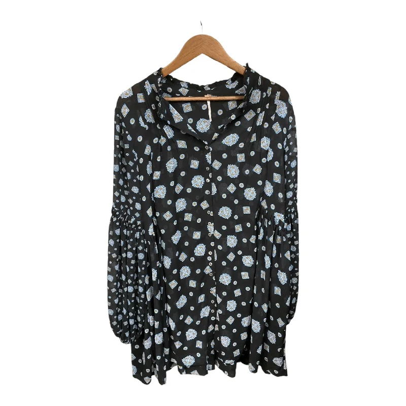 Dress Casual Short By Anthropologie In Black, Size: L Soft Denim Skirt