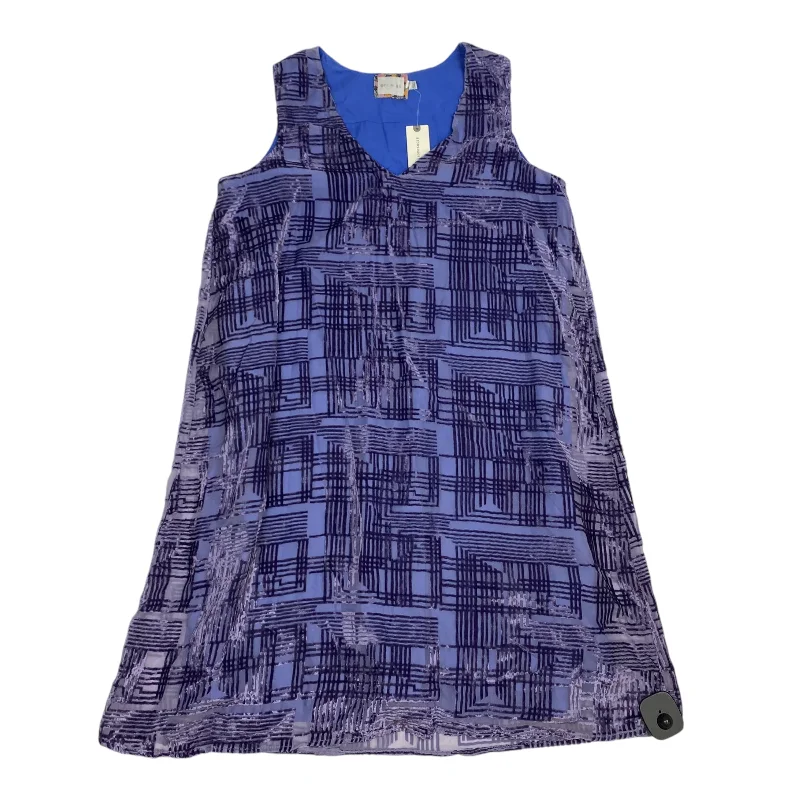 Dress Casual Short By Eri + Ali In Purple, Size: Xs Colorblock Mini Skirt
