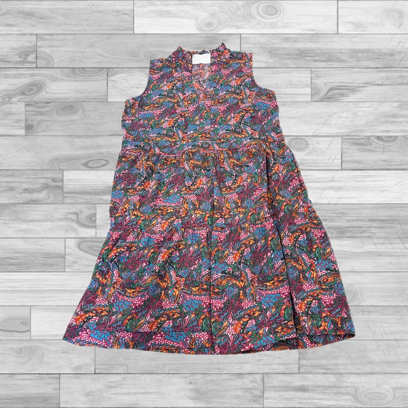 Dress Casual Short By Gibson In Multi-colored, Size: M Mini Skirt with Belt