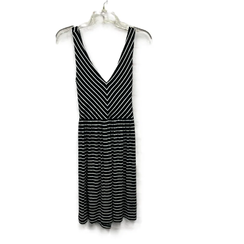 Dress Casual Short By Loft In Black & White, Size: S Boho Chic Mini Skirt