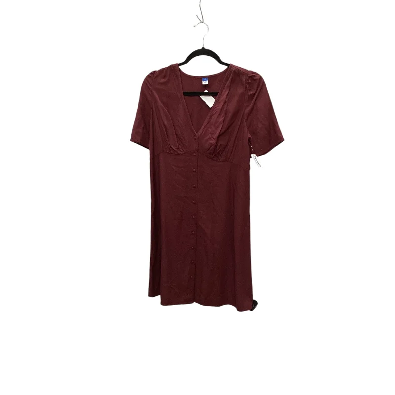Dress Casual Short By Old Navy In Red, Size: M Summer Denim Mini