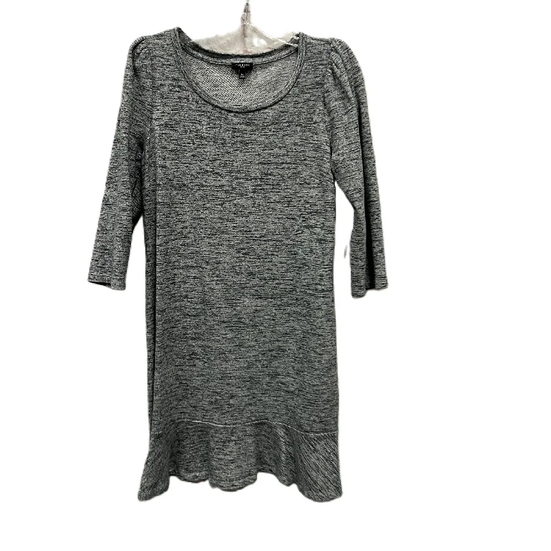 Dress Casual short By Talbots In Grey, Size: Lp Soft Leather Skirt