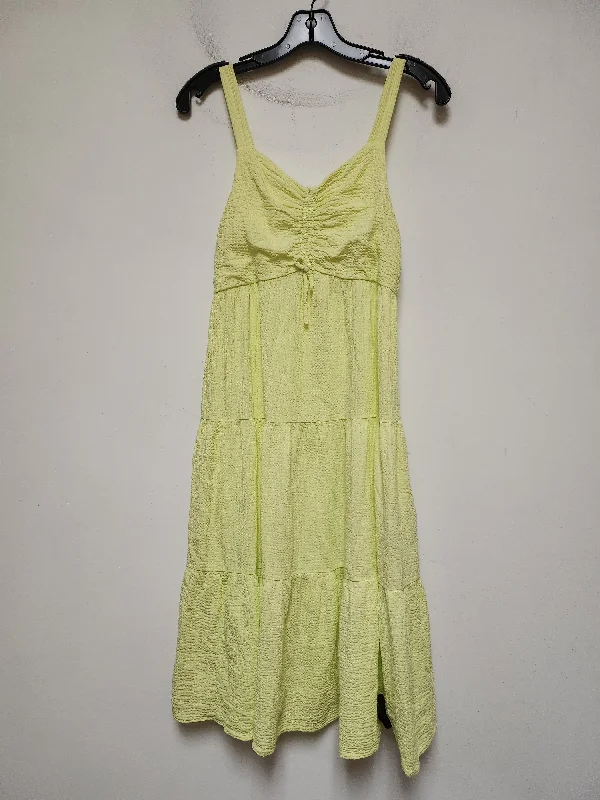 Dress Casual Short By Zara In Yellow, Size: L Mini Skirt Chic